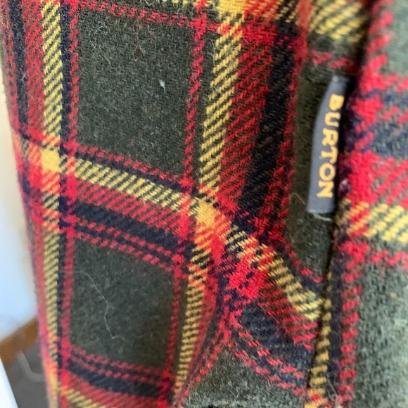 BURTON DRYRIDE GREEN PLAID POPOVER TUNIC OR MINI DRESS - Picture 8 of 11